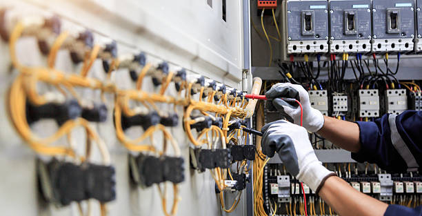 Professional Electrician technician working in Paoli, PA